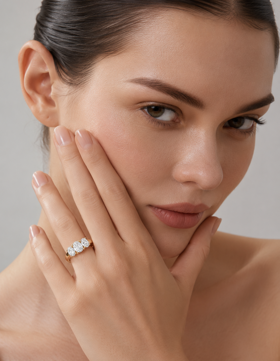 Amarielle Oval Trilogy Ring