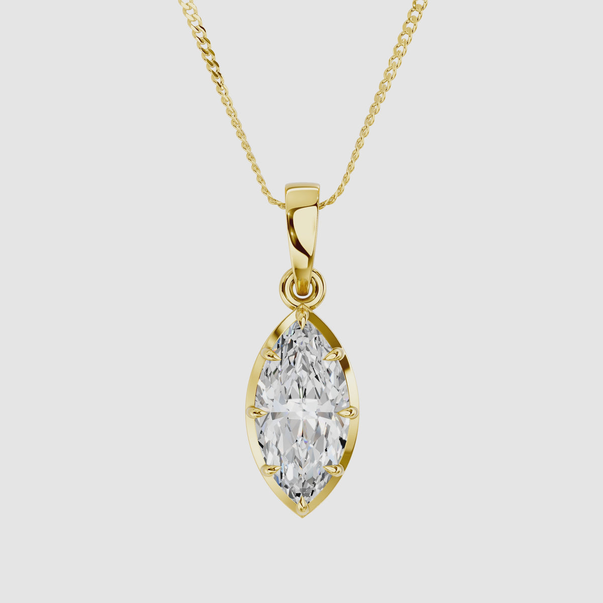 Timeless Marquise  Pendant