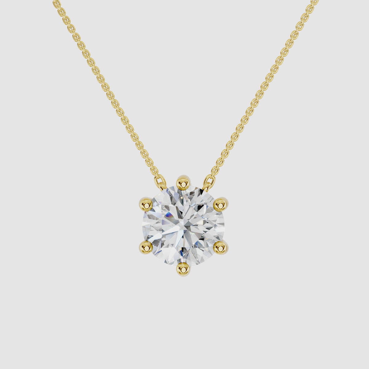 Essential Solitaire Pendant