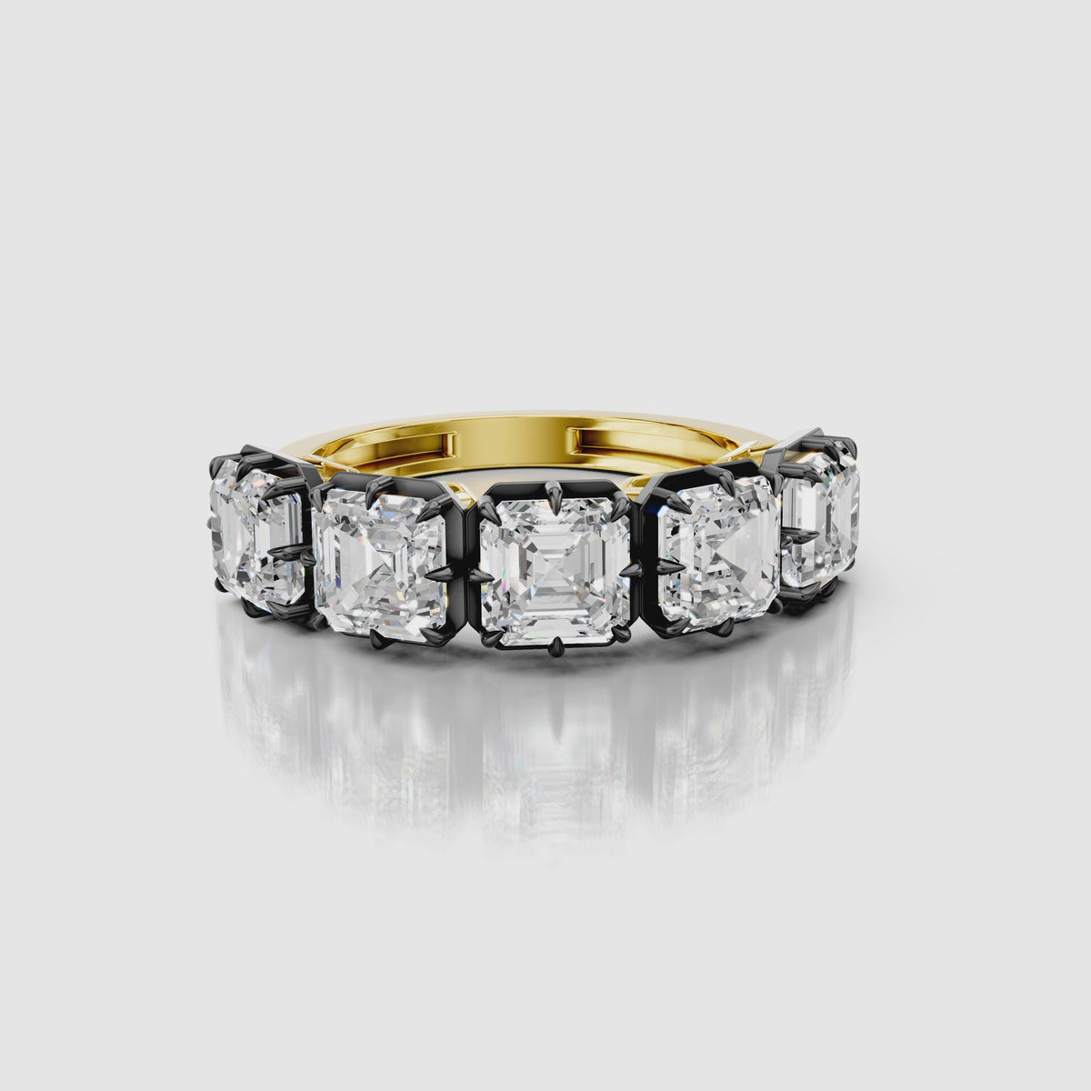 Shadowline Eternity Ring