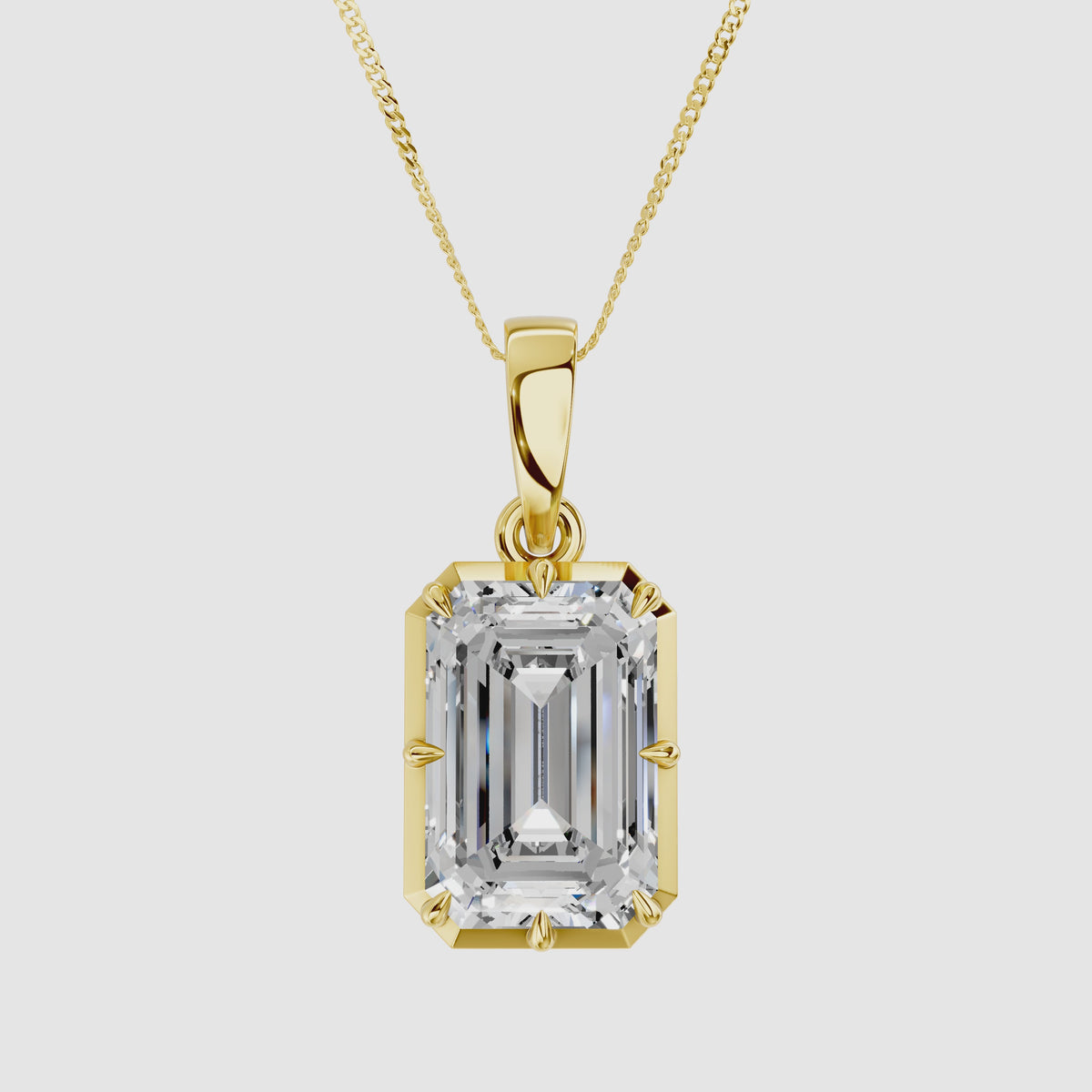Clairmont Emerald Pendant