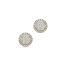 Captivating Discoid Diamond stud Earrings