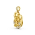 Solid Gold Unbreakable Bond: Father and Daughter Pendant with 0.30 CT.T.W Diamonds Gift of Heartfelt Love