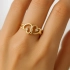 Heart Shaped 0.03 CT.T.W Diamond Ring Elegant Love Design