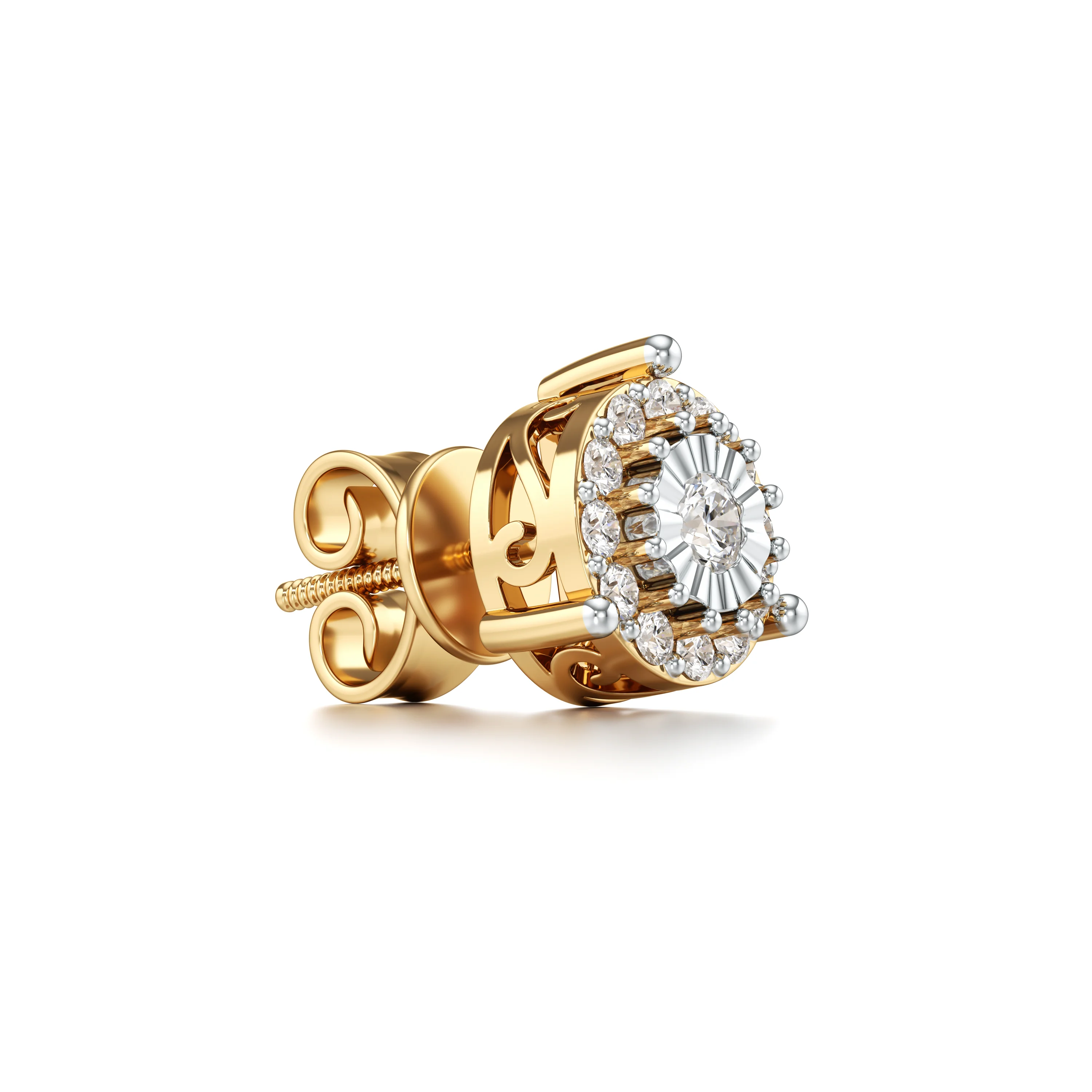Blingy Galaxy 0.65CT.T.W Diamond stud Earrings