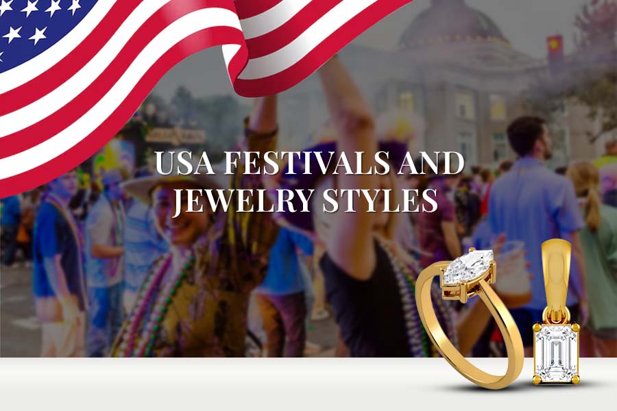 USA Festivals and Jewelry Styles