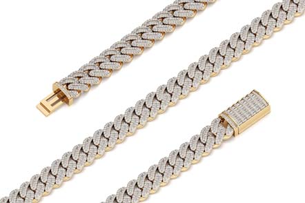 Gold Men's Statement Cuban Link Chain